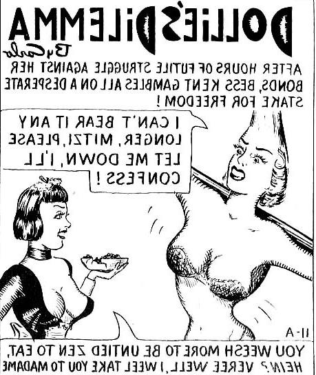 15P very old bondage comic