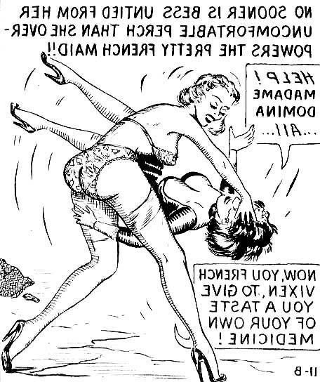 15P very old bondage comic