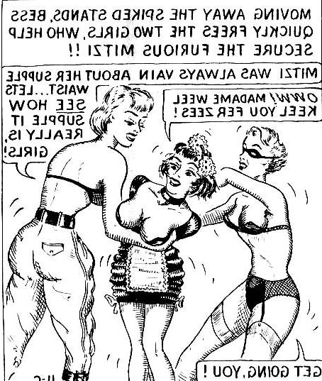 15P very old bondage comic