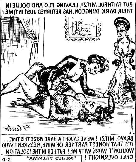 15P very old bondage comic