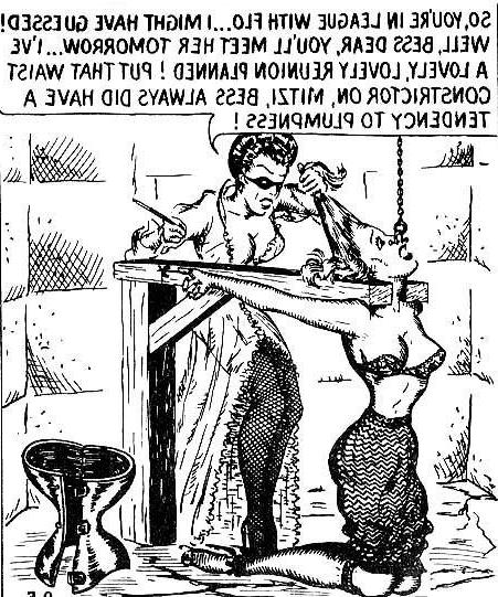 15P very old bondage comic
