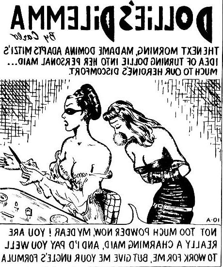 15P very old bondage comic