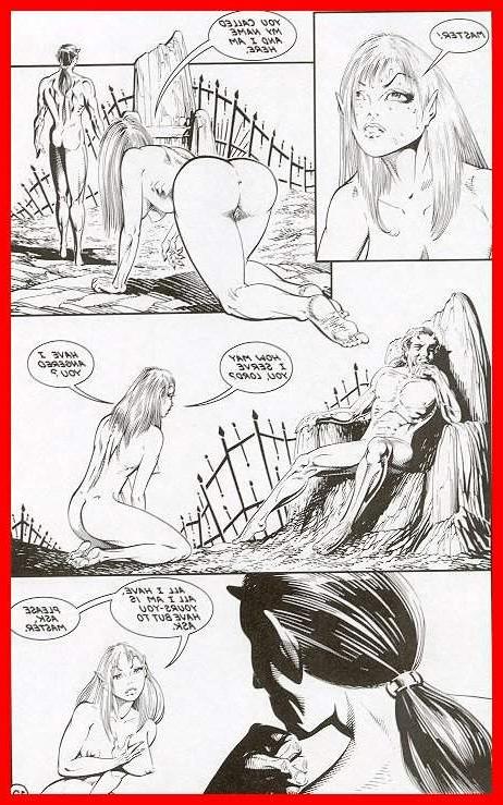 15P Hells mistress bondage comic