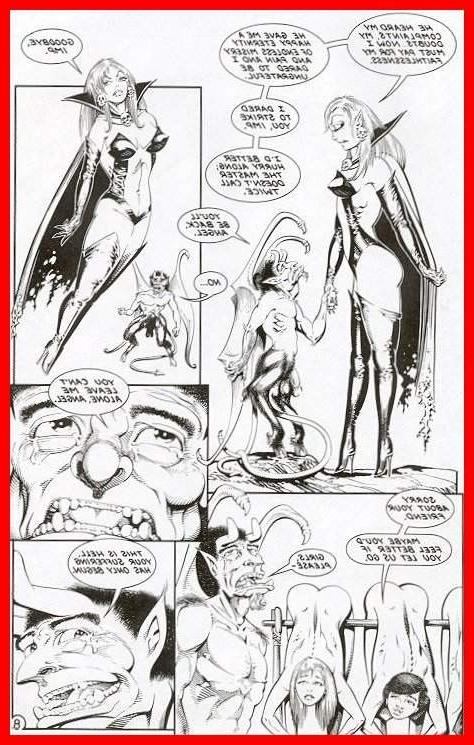 15P Hells mistress bondage comic
