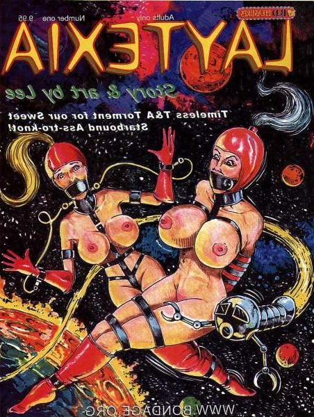15P females in space bondage comic