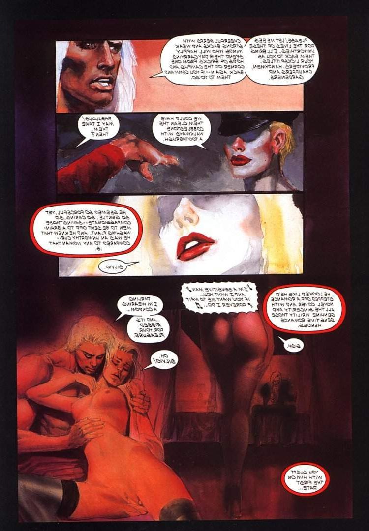 15P futuristic bondage sex comic