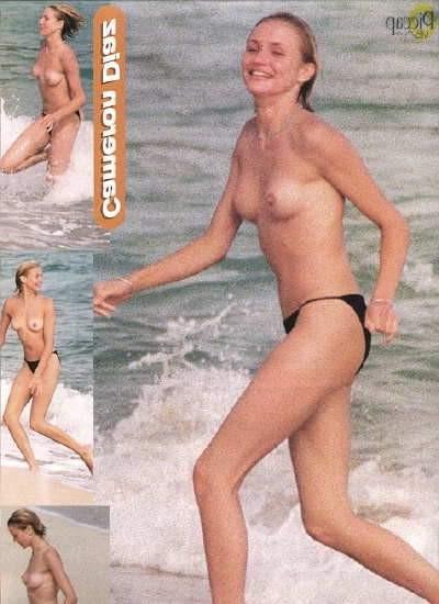 15P Sexy Cameron Diaz nude beach pictures