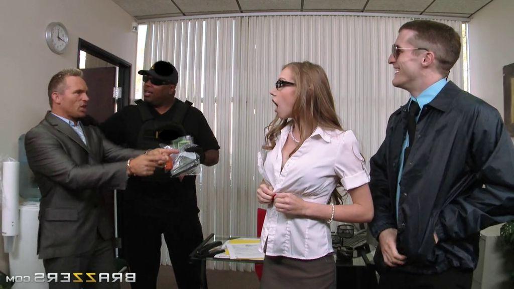16P Busty secretary Shawna Lenee banged by a cop