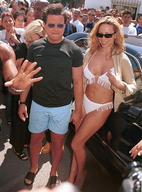 15P cuurvy pop star Mariah Carey nudes and see thrus