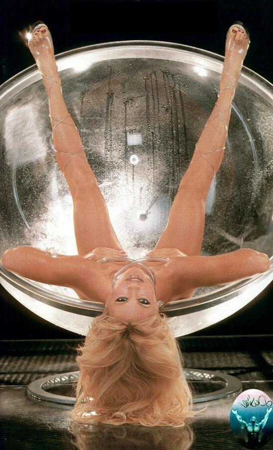 15P former WWF star Sable in several nude and see thru shots
