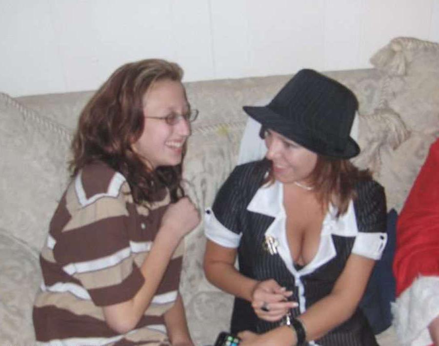 15P Picture compilation of a chick exposing her round breasts