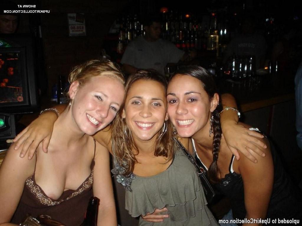 12P Girls' downblouse is seen as they entertain