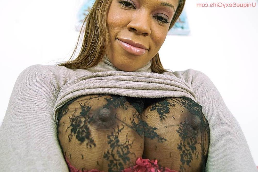 16P Woman playing with her huge erect nipples