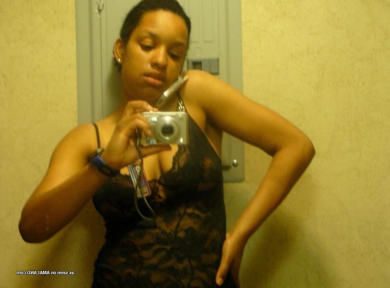 10P Compilation of a busty black honey spreading on the bed