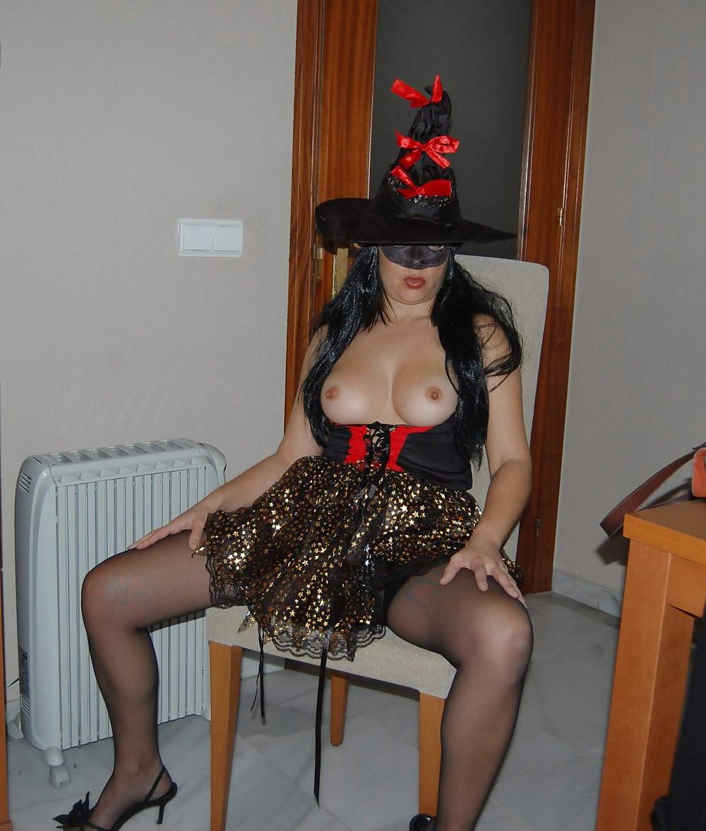 4P Brujita en Halloween