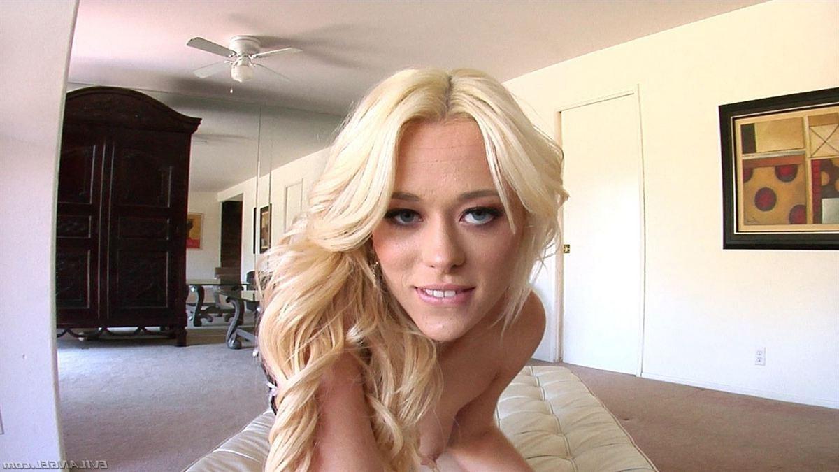 16P Rebecca Blue gives two pov blowjobs and gets a facial
