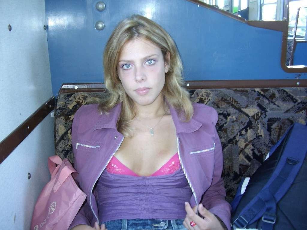 12P Gorgeous blonde princess on her knees