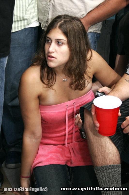 16P Hardcore fucking college party threesome sex blonde babe