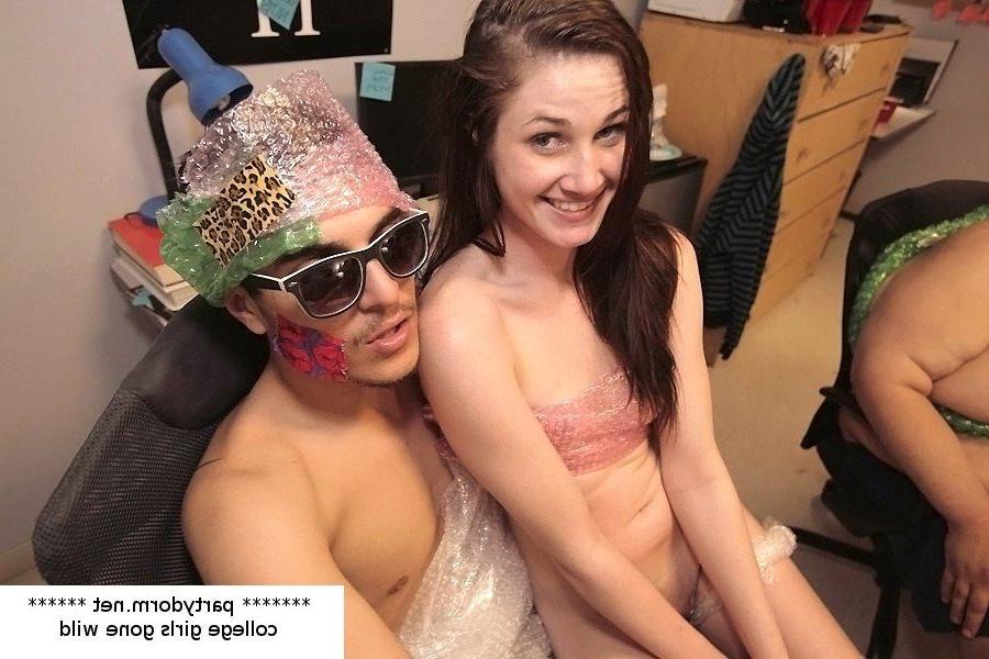 15P Crazy college girls fucking nerds