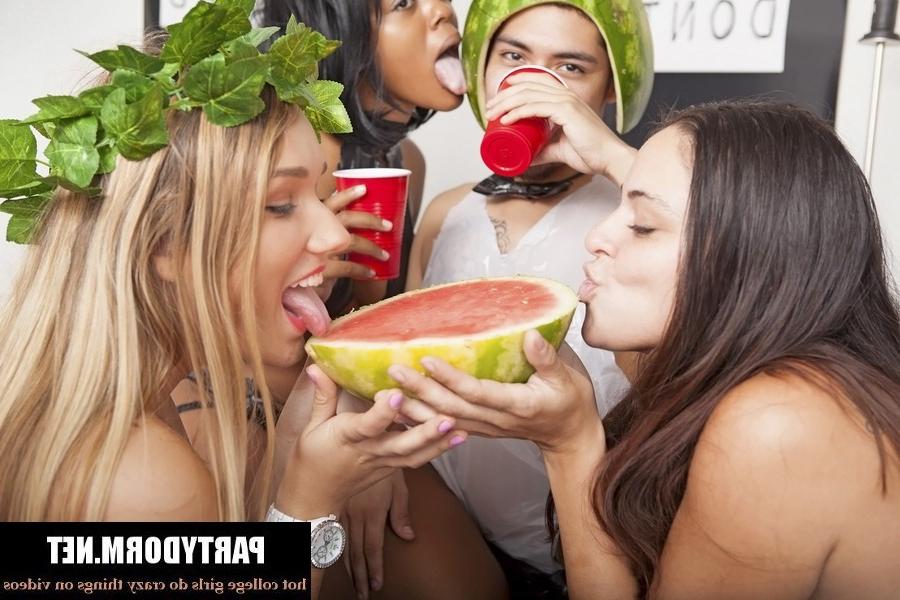 15P College girls watch their friends as they get fucked and suck co