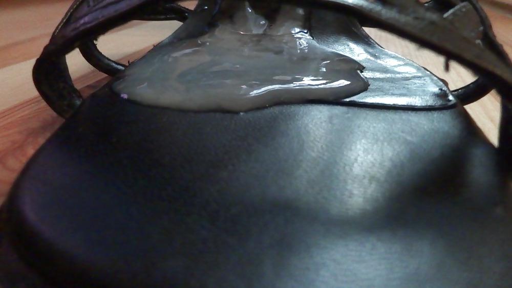 4P Cum into shoes