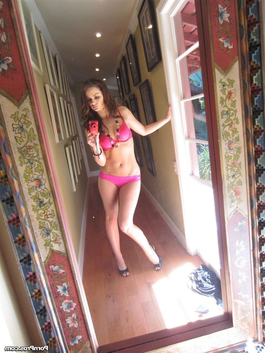 18P Lily Carter takes some self shot pics and gets banged