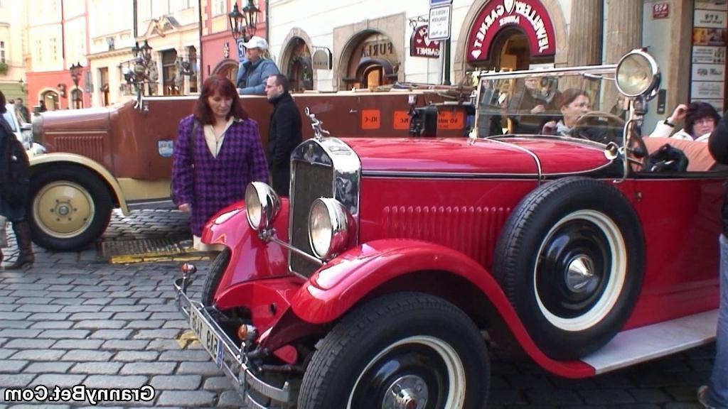 16P A ride on a vintage car loosens her up and she goes home 