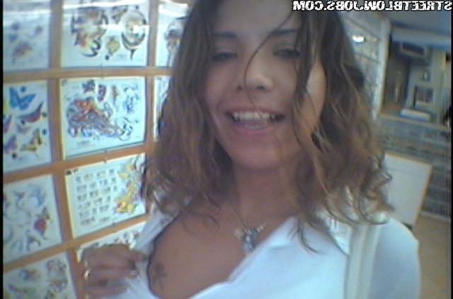 15P Sexy babe gives some head in office to guy with spy glasses on