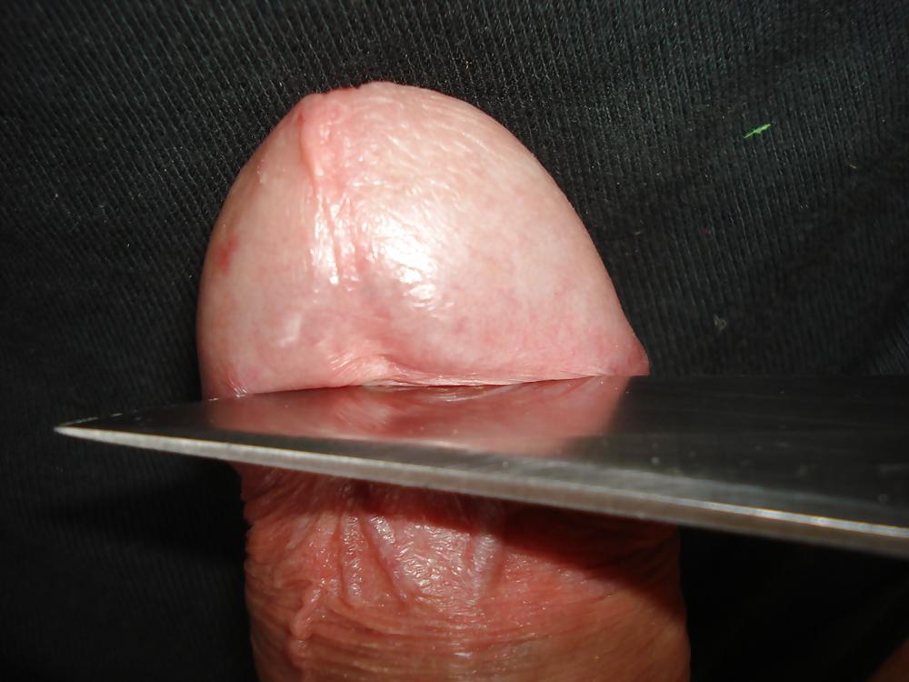 14P Penis handcuffed