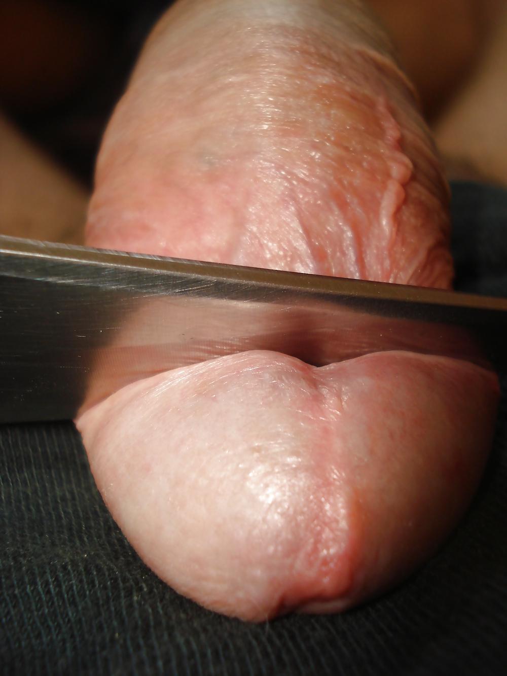 14P Penis handcuffed