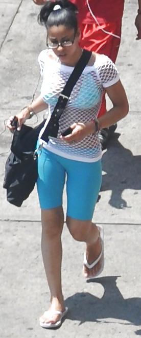 5P Harlem Girls in the Heat 198 New York See Through Shirt