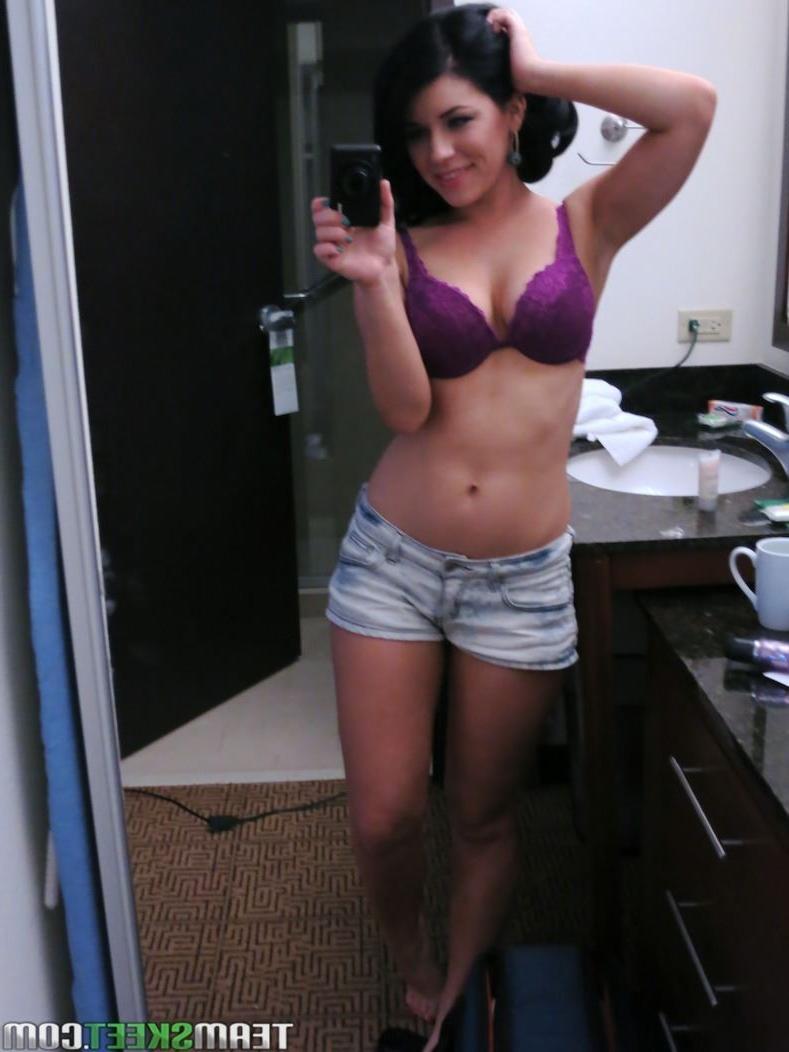 16P Belle Noire gets fucked on a desk in her purple lingerie