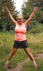 15P Blue eyed curvy blonde babe.