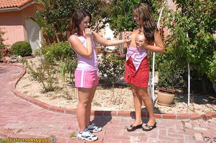 17P Slut lesbian milf and her teenie friend in hot licky sex