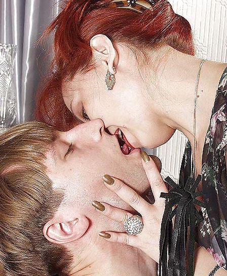 18P Beutiful Mature Teaches Yooung Guy