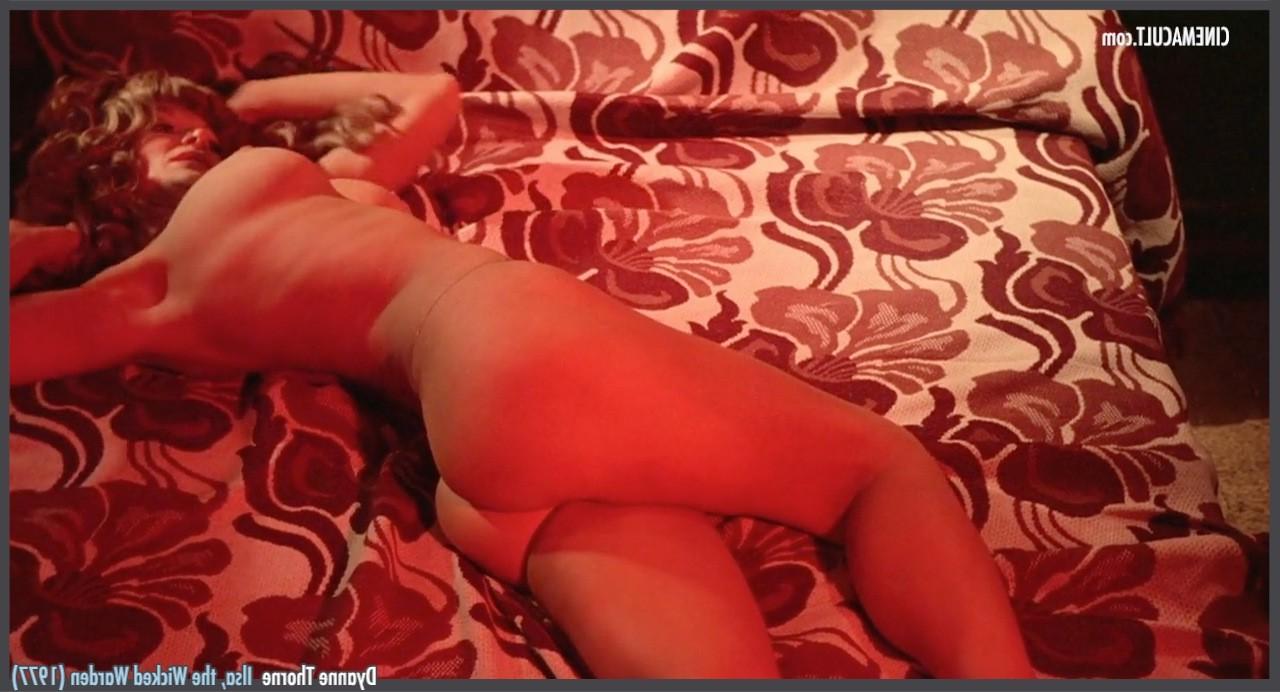 16P Hot busty milf actress Dyanne Thorne nude from a movie