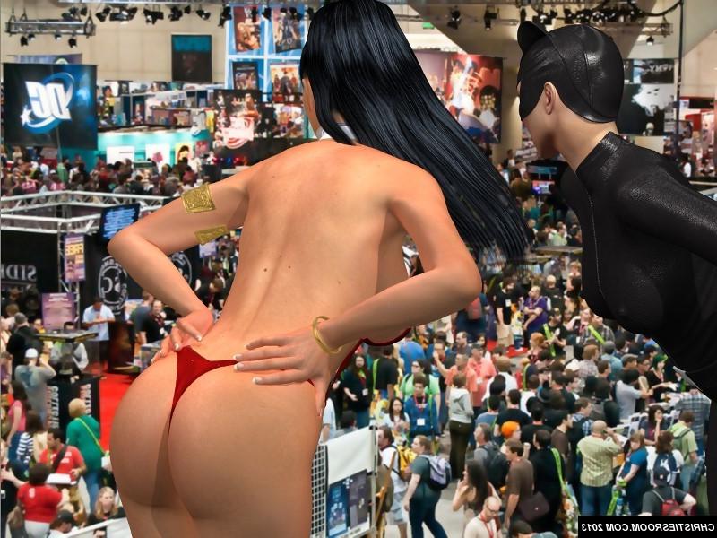 10P Comic Con 3D Sex Cosplay
