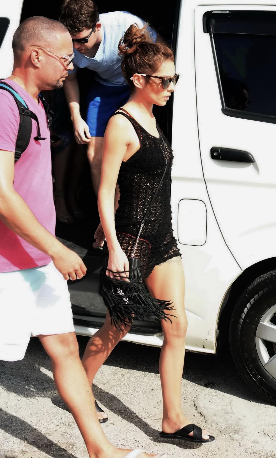 16P Cheryl Cole see through to tiny bikini in Barbados