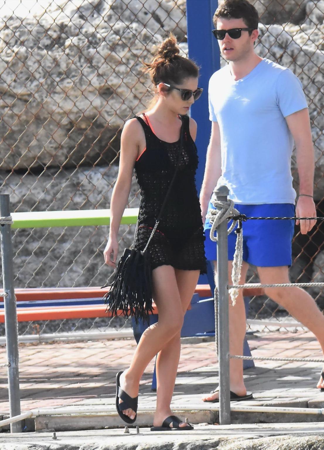 16P Cheryl Cole see through to tiny bikini in Barbados