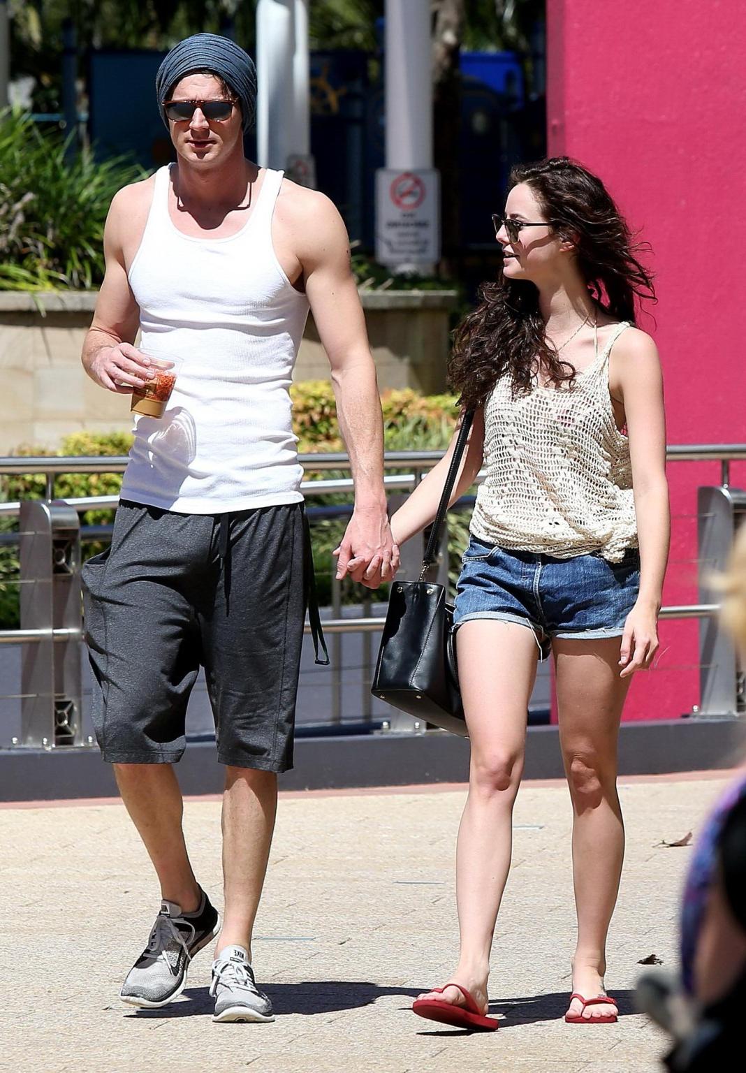16P Kaya Scodelario see through to bikini out in Australia