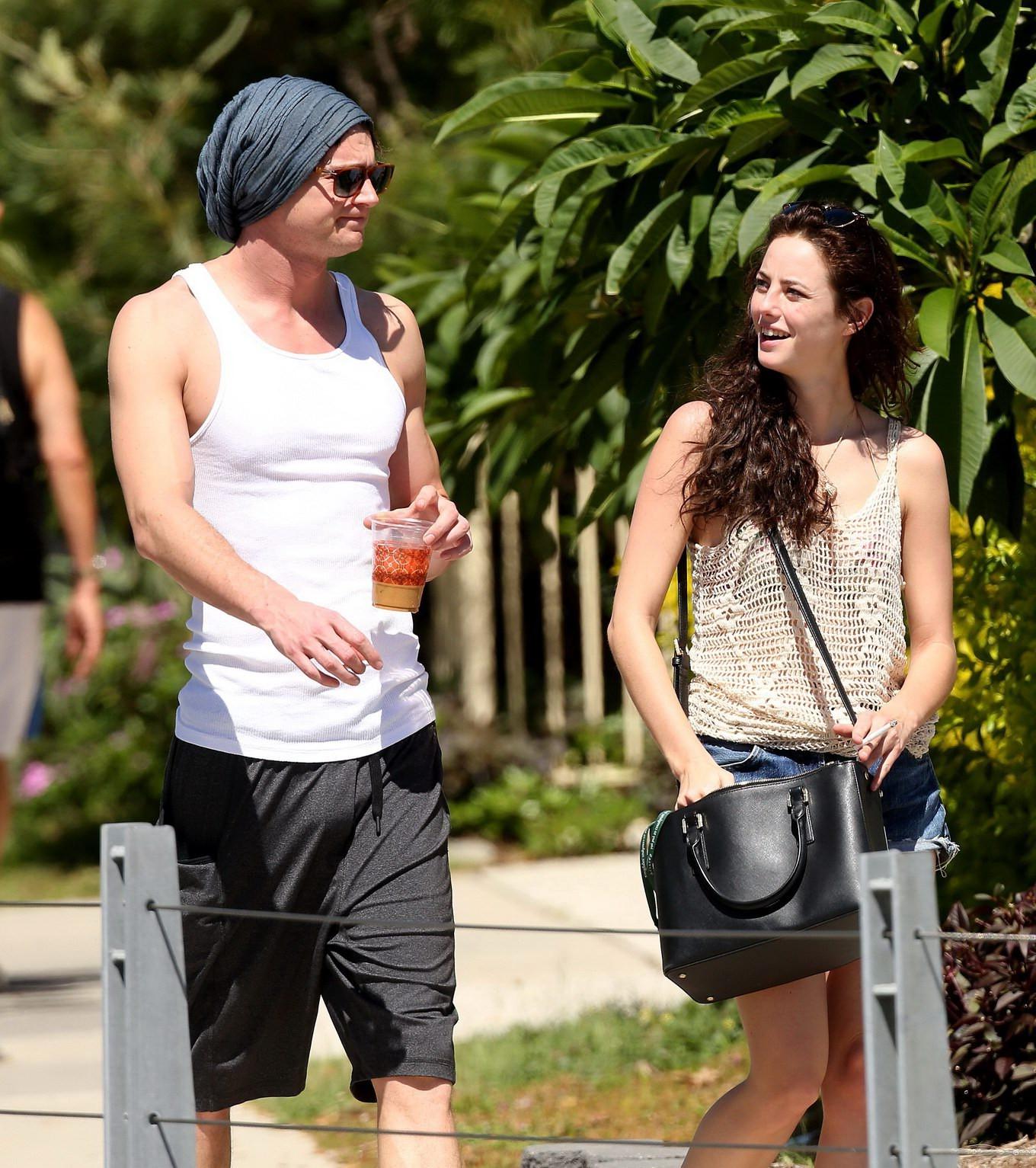 16P Kaya Scodelario see through to bikini out in Australia