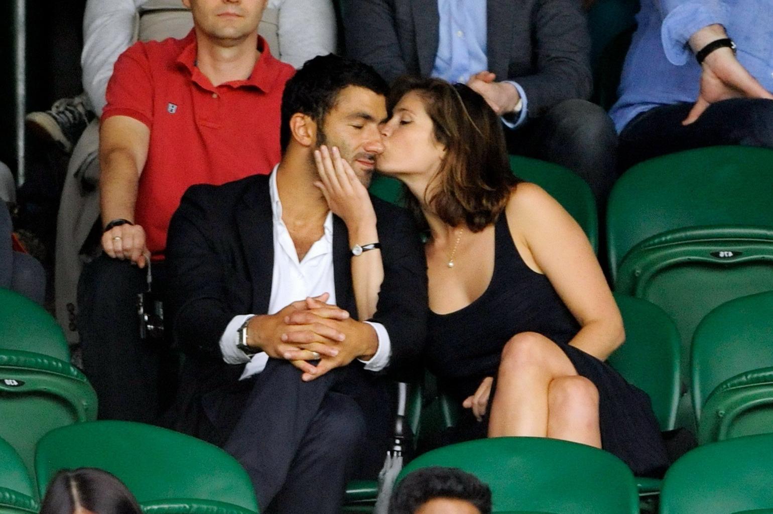 16P Gemma Arterton shows off her big boobs wearing a see through dress at Wimbledon 