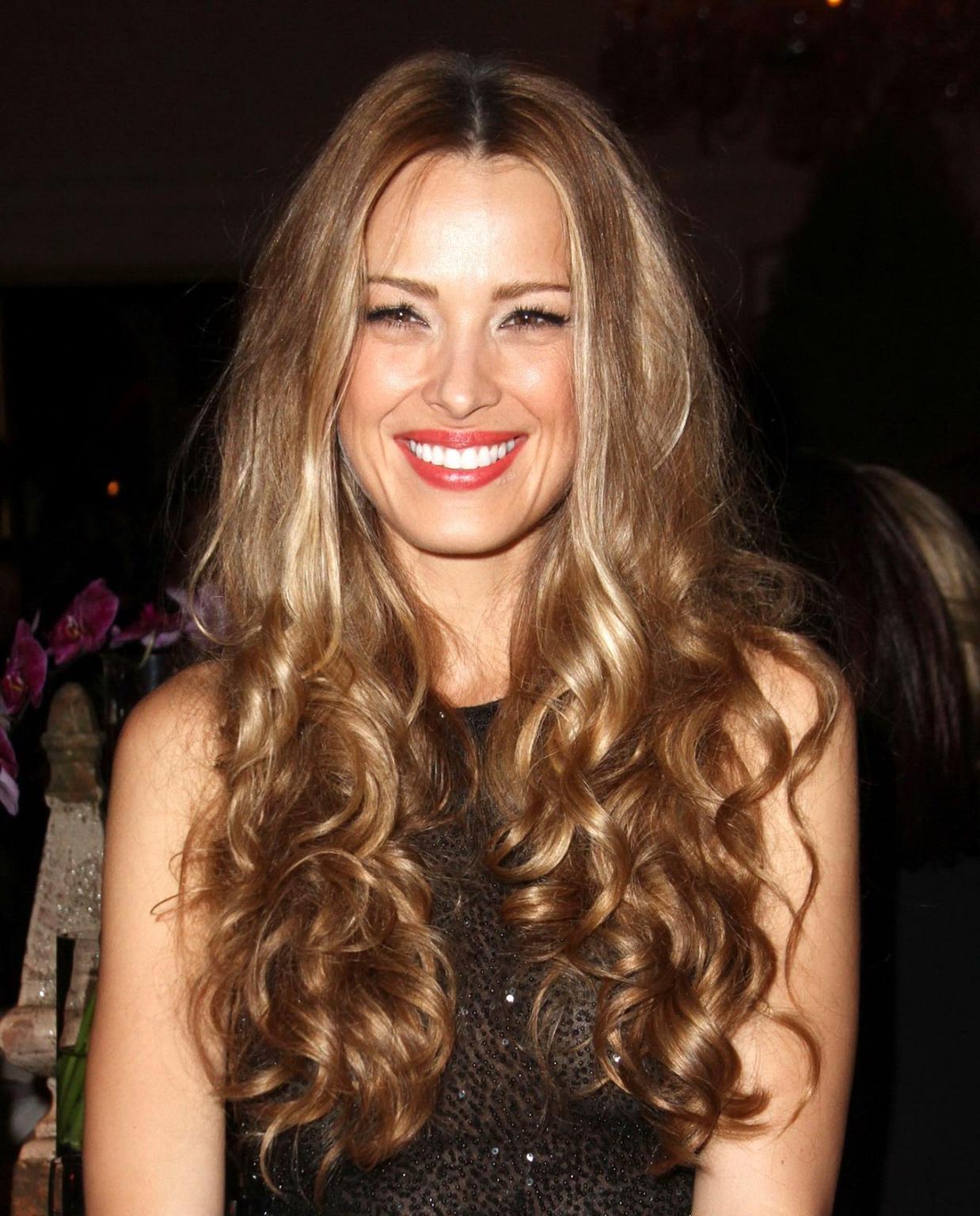 10P Petra Nemcova shows off her boobs wearing a see through dress at Bergdorf Goodma