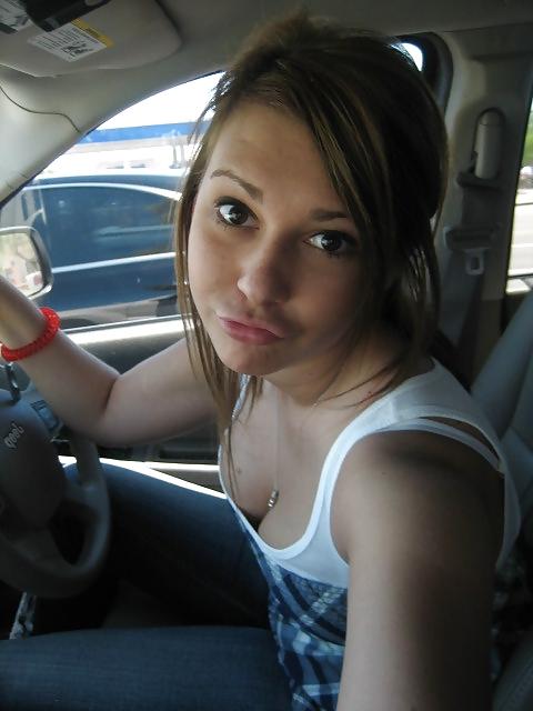 10P Young Sexy Amateur 18 Year Old Brunette Gallery
