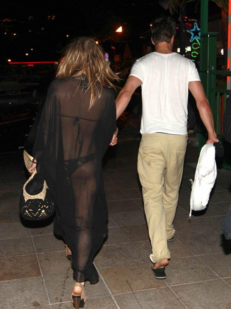 16P Stacy Ferguson great ass in see through dress