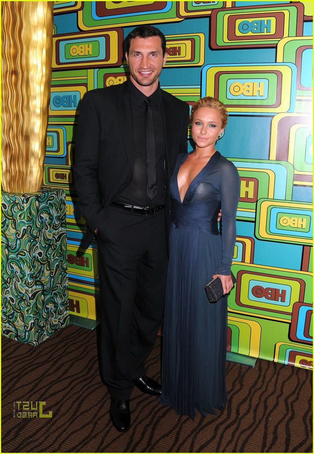 16P Hayden Panettiere wearing just nip stickers under see-through dress