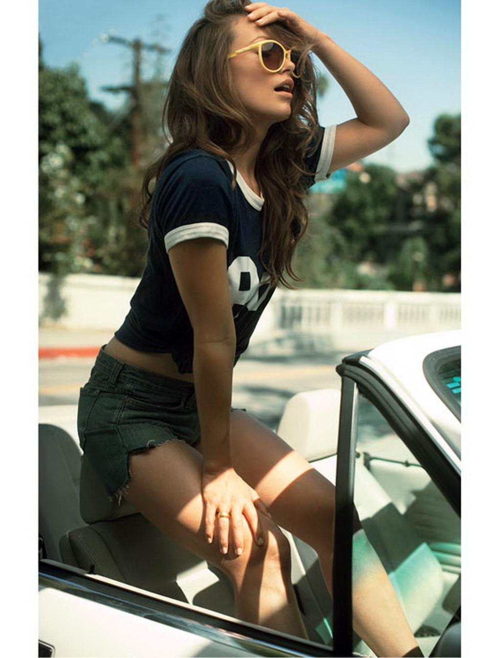16P Olivia Wilde showing off her boobs in see-through top for Details Magazine - Dec
