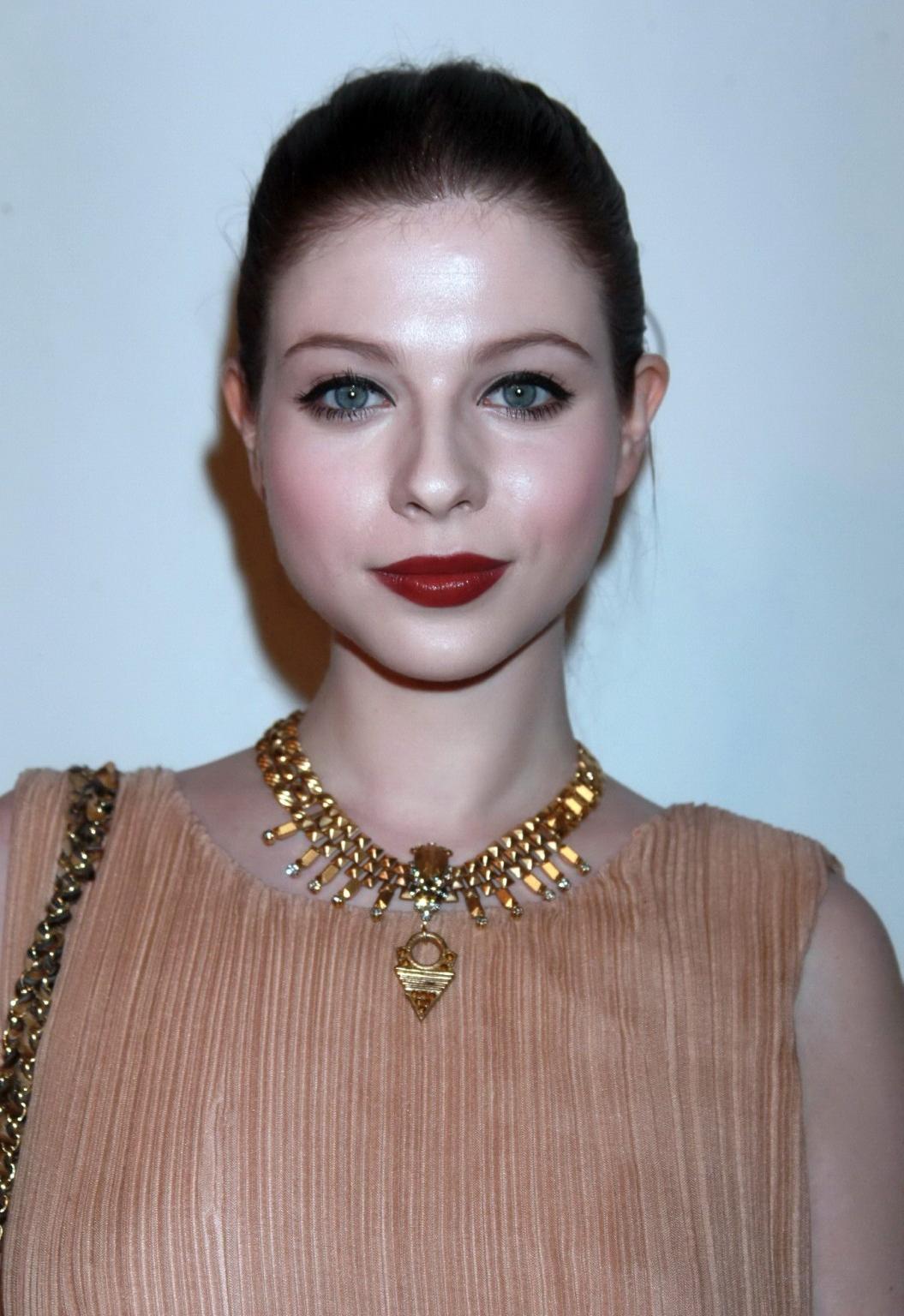 16P Michelle Trachtenberg braless wearing slightly see-through top at 6th Annual Pin