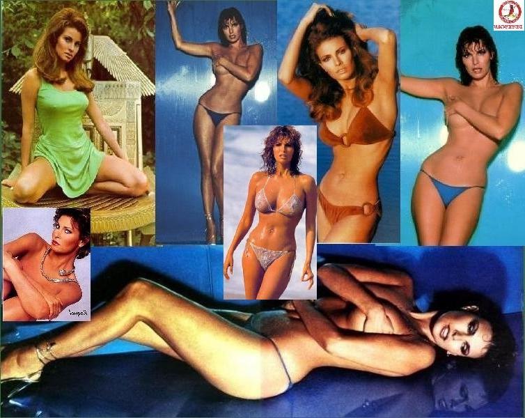 15P Hollywood legend Raquel Welch see thru and topless shots