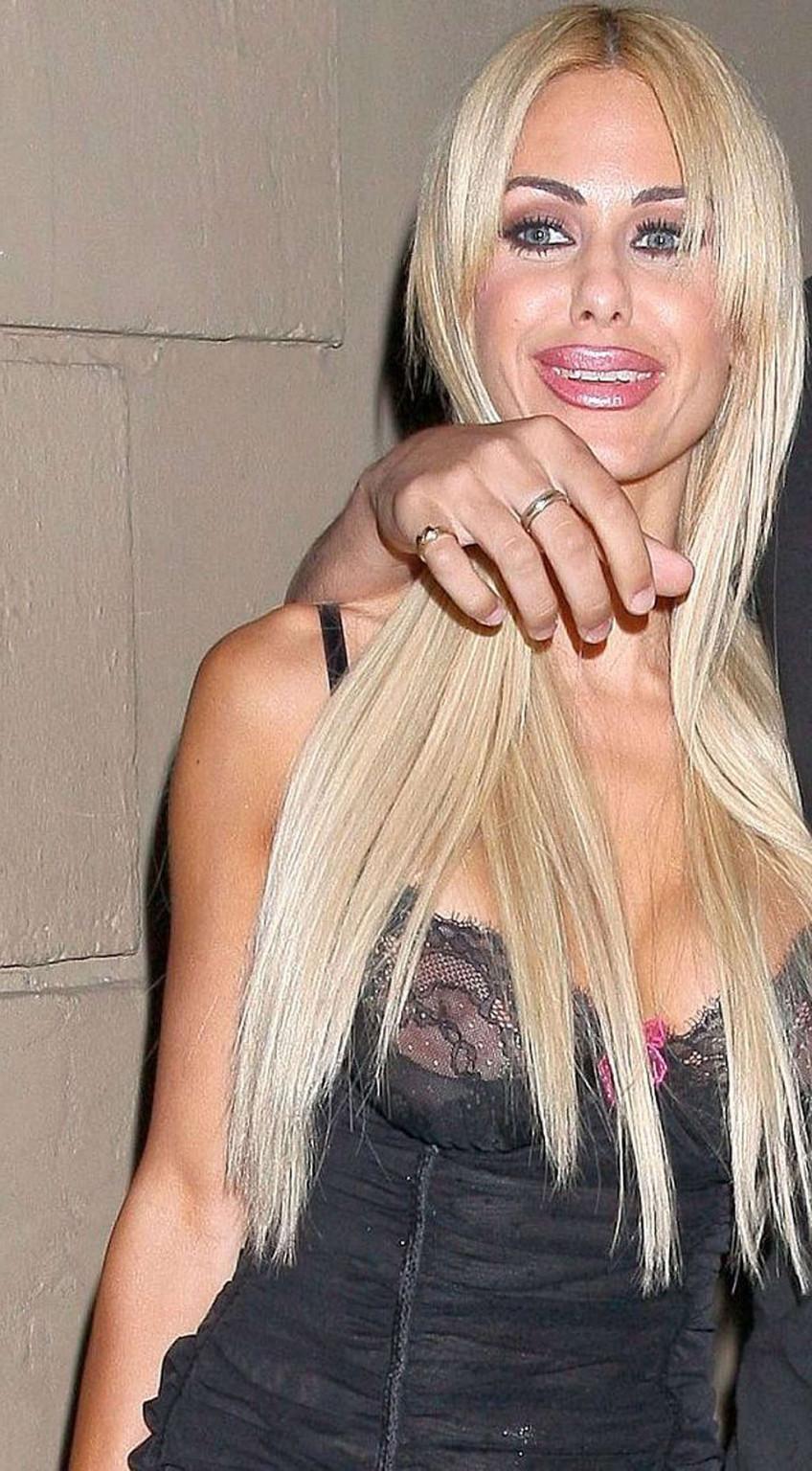 16P Shauna Sand sexy compilation of nipple slip and upskirt photos